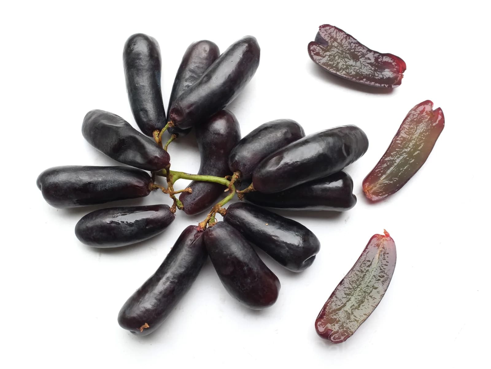 Black Finger Grape 'Vitis Vinifera' Seeds — Rare Fruit Vine - View 7