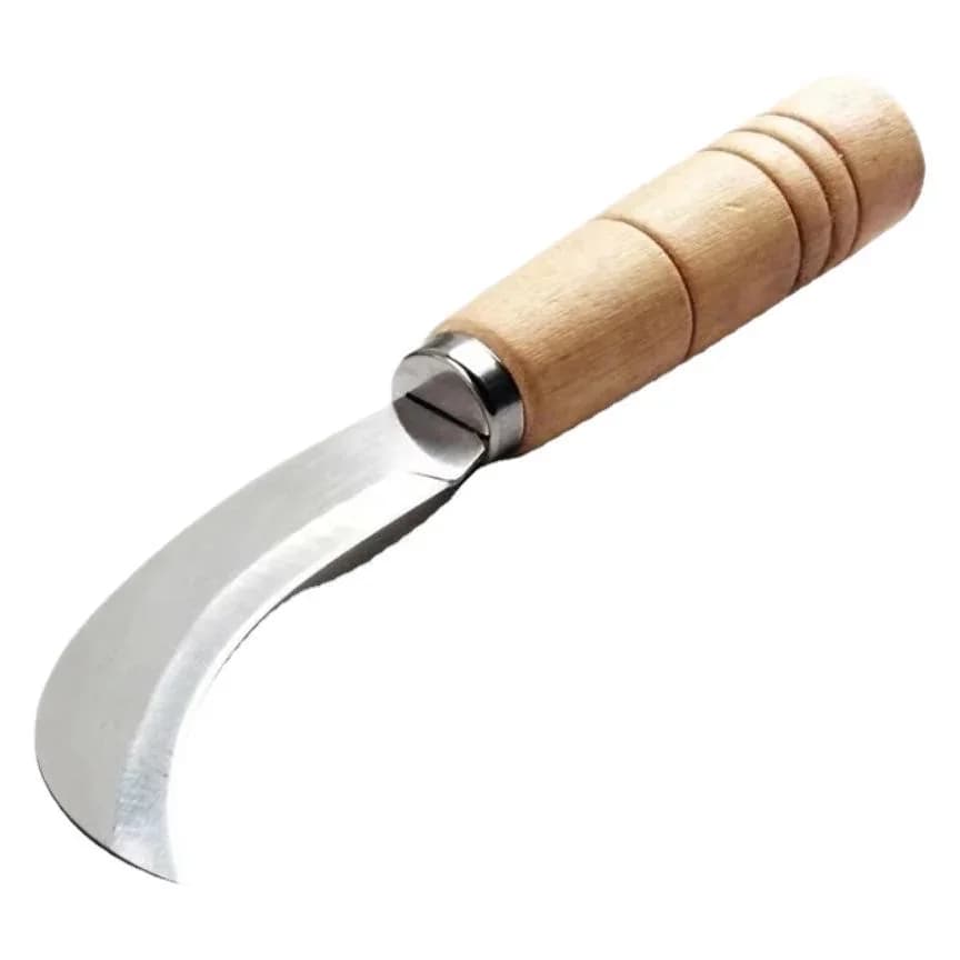 Curved Watermelon Sickle Knife – Sharp Stainless Steel Fruit Cutting Tool for Easy Watermelon Slicing - View 2