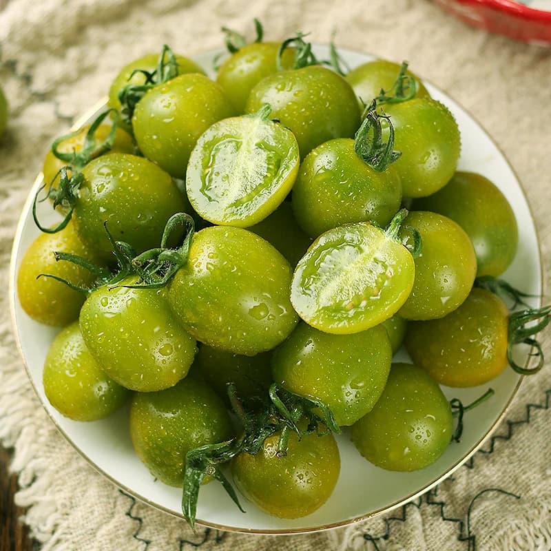 Tomatillo 'Green Organic' Seeds — Tangy Salsa Verde Fruit - Alt
