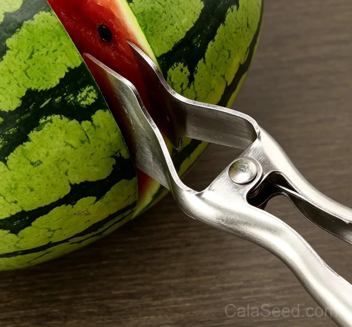 Watermelon Opener Tool – Stainless Steel Fruit Cutter for Easy Watermelon Slicing - View 3