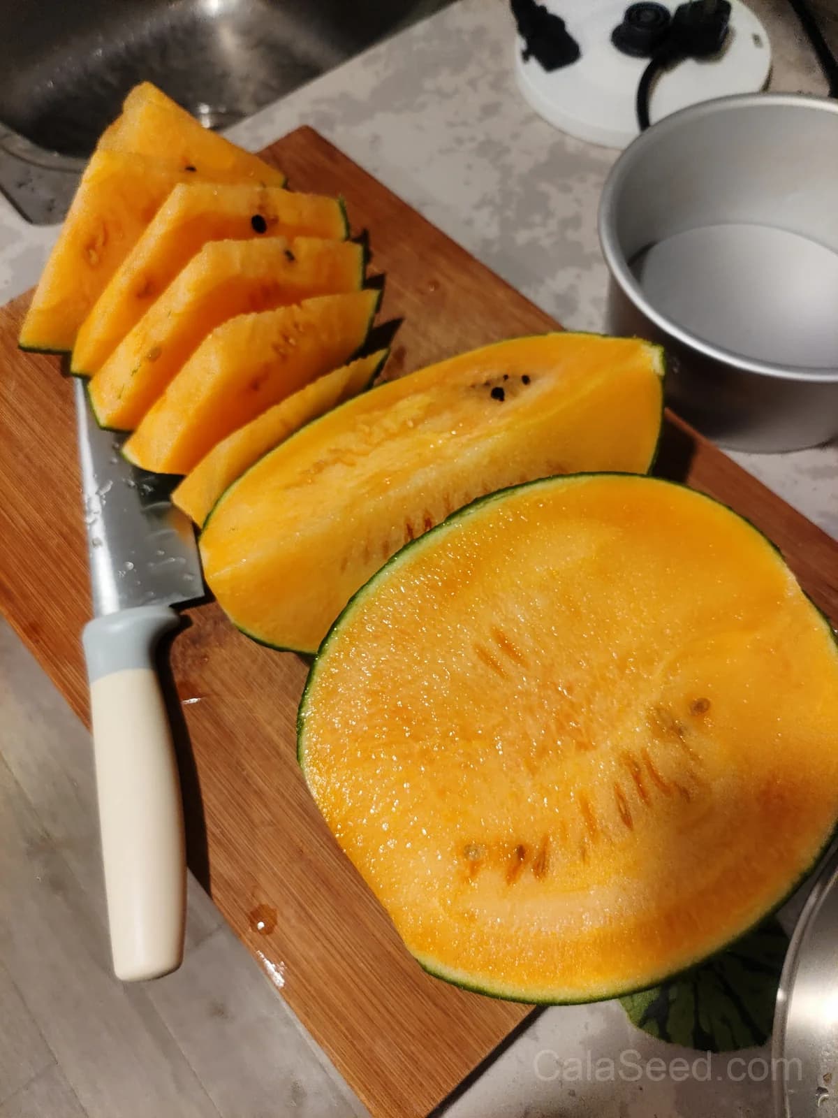 Tendersweet Orange Watermelon Seeds — Sweet Orange-Fleshed Melon - View 6