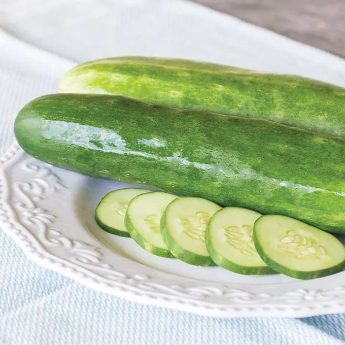Burpless Beauty Cucumber Seeds — Non-Bitter Slicing Vegetable - Alt