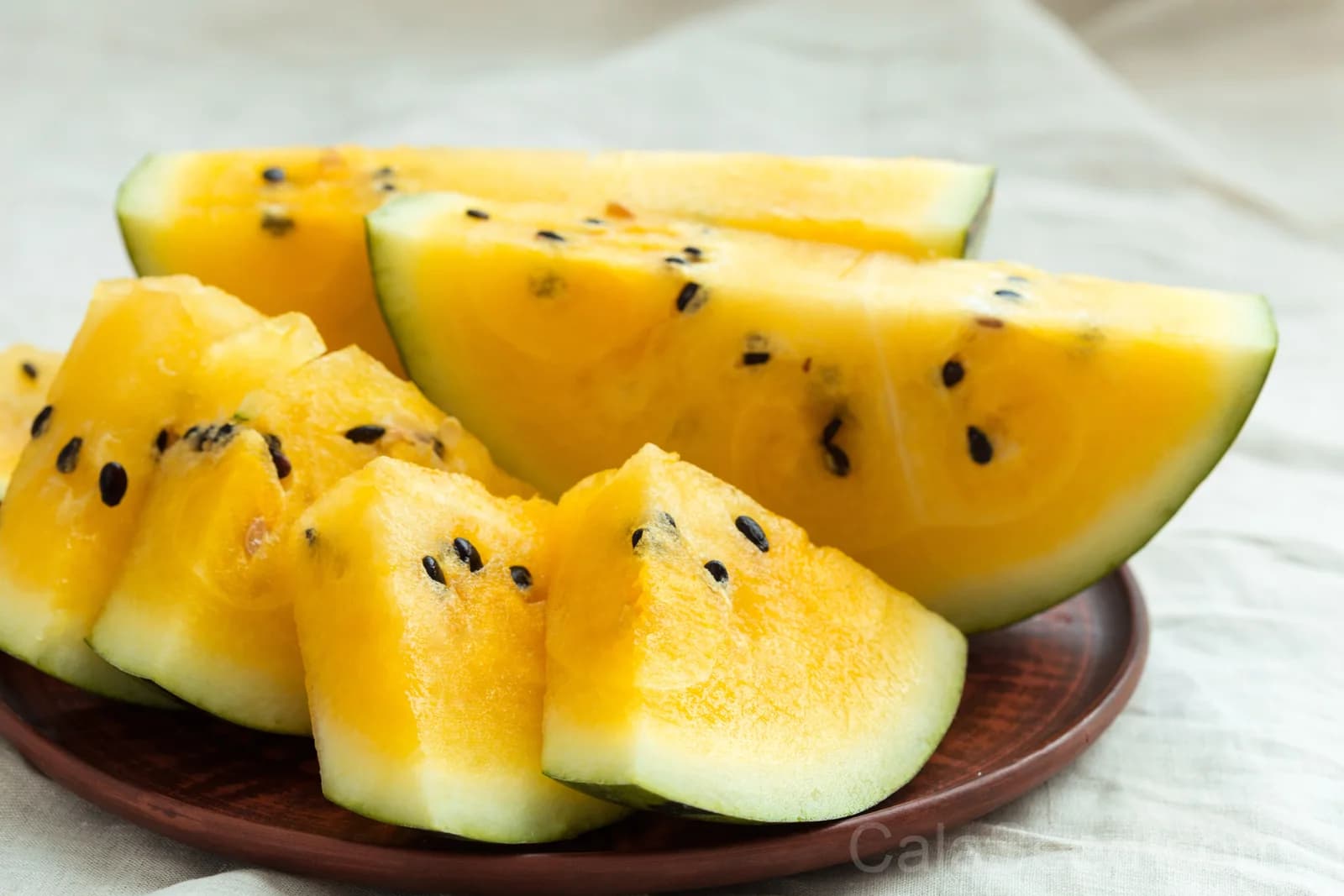Yellow Crimson Watermelon Seeds — Sweet Yellow-Fleshed Fruit - View 3
