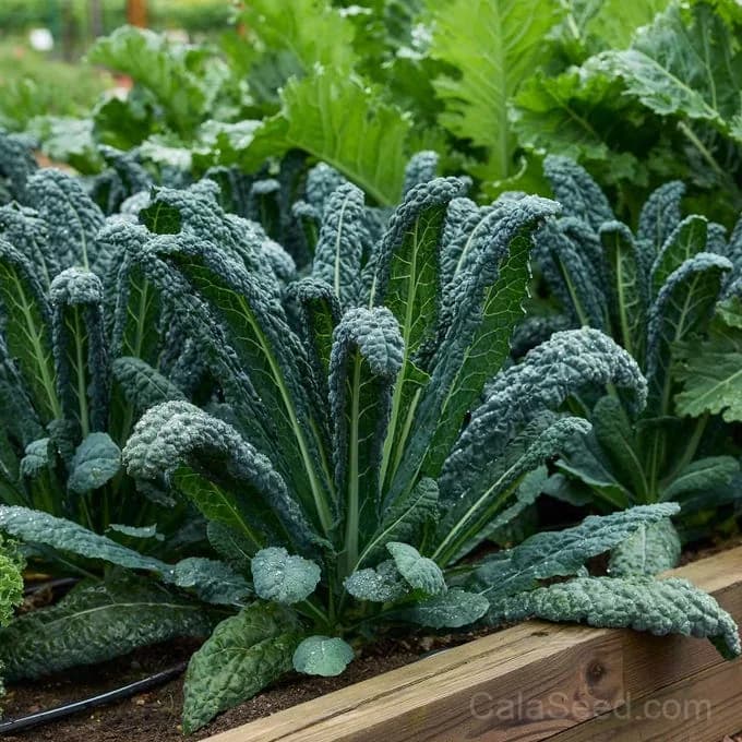 Black Jack F1 Kale Seeds — High-Yield Dark Leafy Greens - Alt